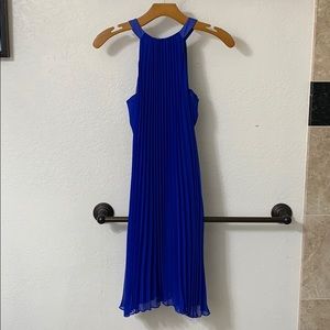 Ralph Lauren - Pleated Halter A-Line Dress